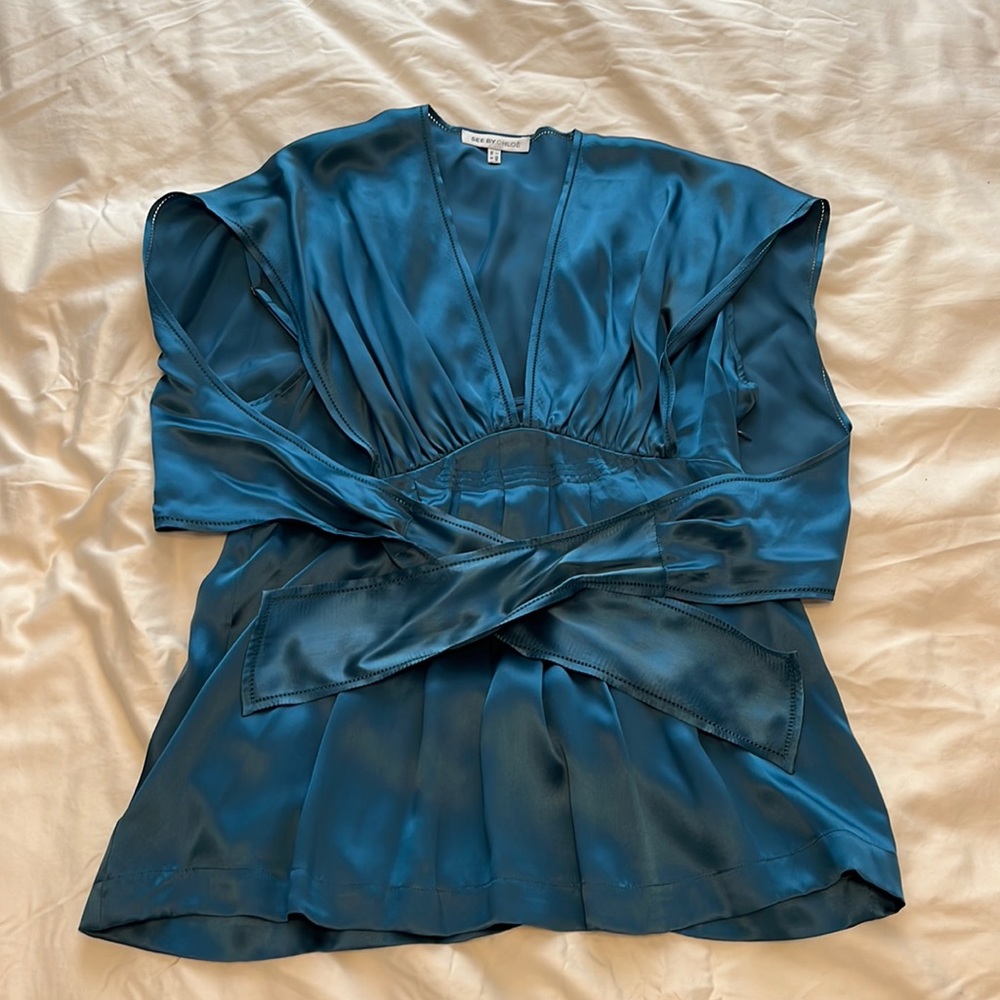 See by Chloe silk blouse